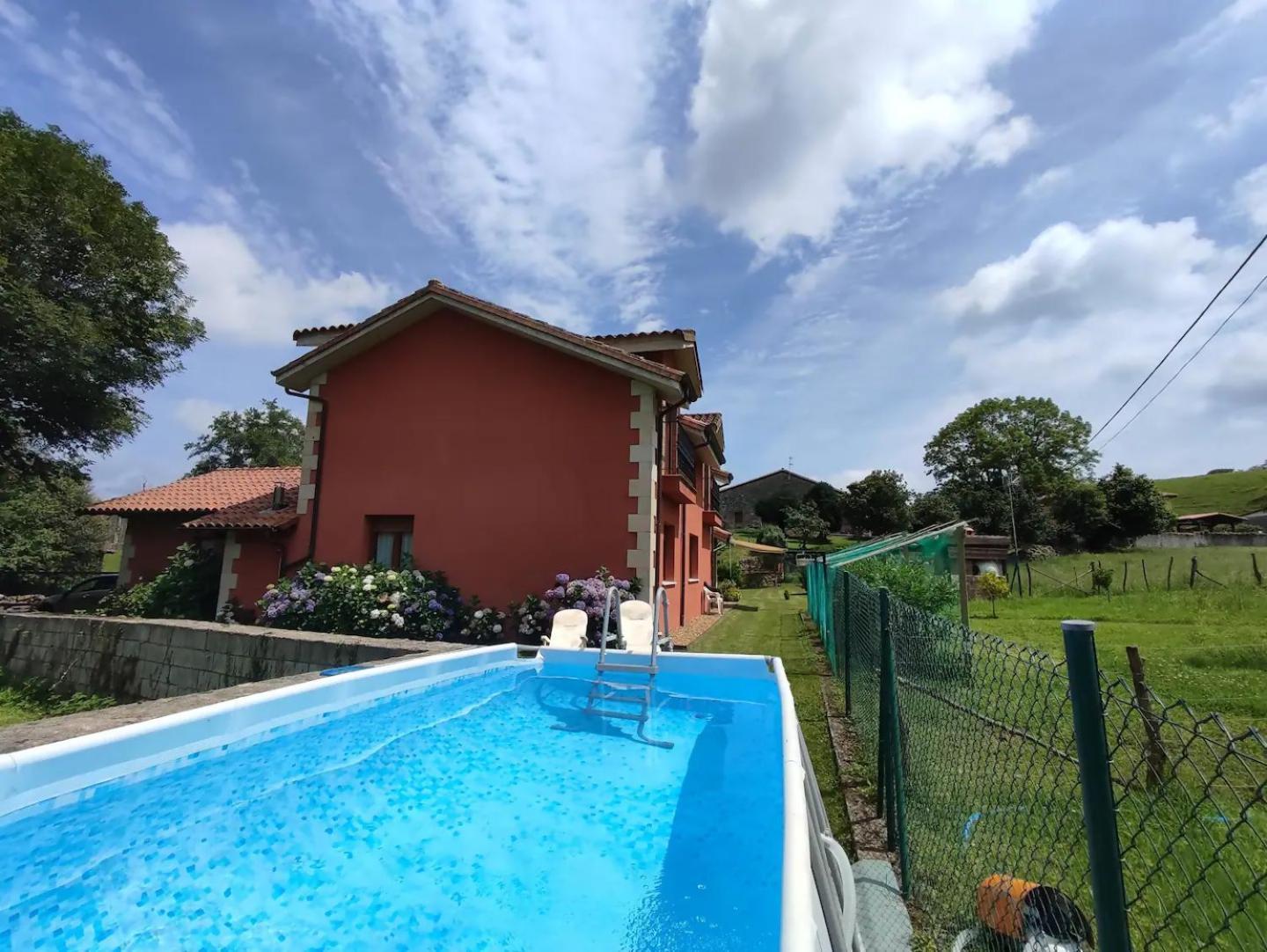Casa Rural La Churla En Mazcuerras Exterior foto